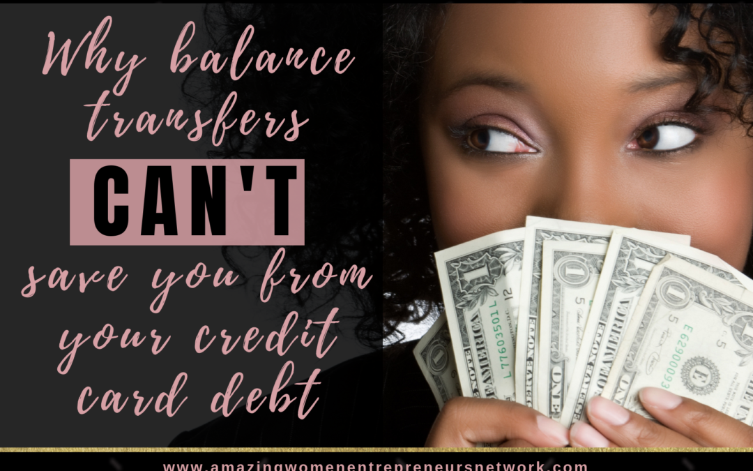 Why balance transfers can’t save you from your credit card debt