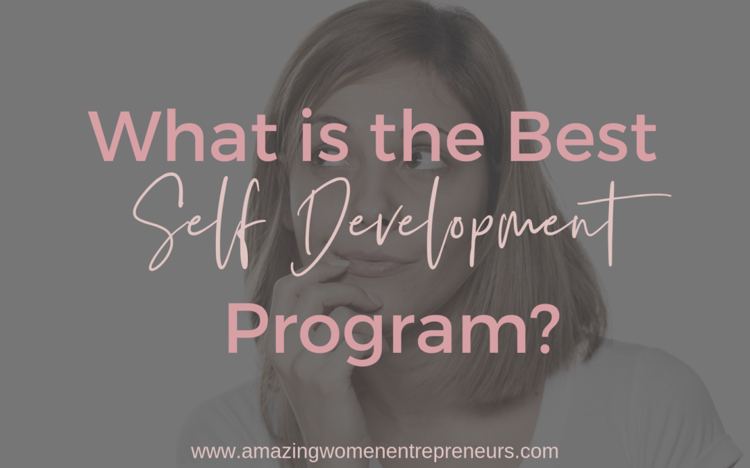 What is the Best Self Development Program?